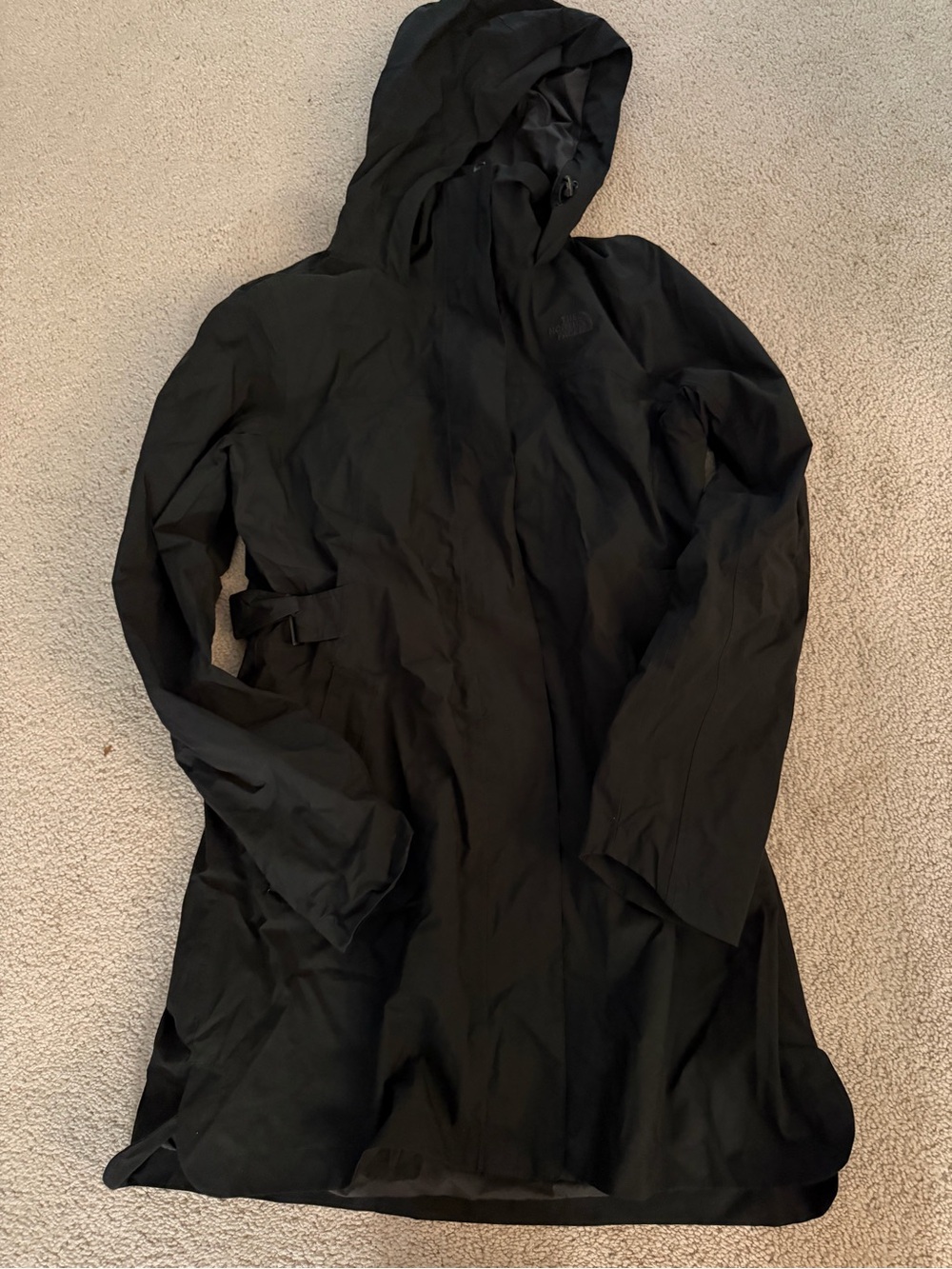 North Face city breeze trench coat size M
